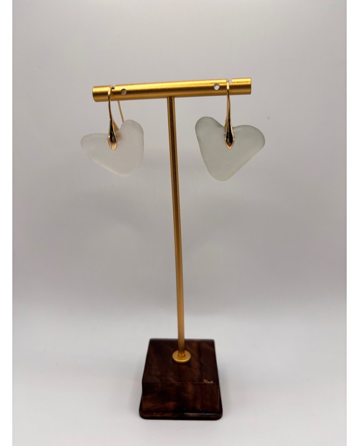 PENDIENTES DE CRISTAL MARINO O LÁGRIMAS DE SIRENA