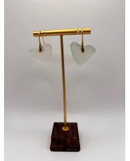 PENDIENTES DE CRISTAL MARINO O LÁGRIMAS DE SIRENA