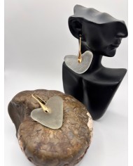 PENDIENTES DE CRISTAL MARINO O LÁGRIMAS DE SIRENA