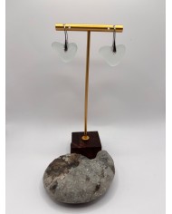 PENDIENTES DE CRISTAL MARINO O LÁGRIMAS DE SIRENA