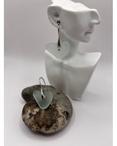 PENDIENTES DE CRISTAL MARINO O LÁGRIMAS DE SIRENA