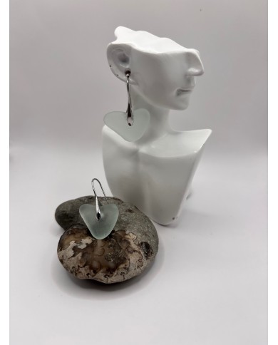 PENDIENTES DE CRISTAL MARINO O LÁGRIMAS DE SIRENA