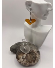 PENDIENTES DE CRISTAL MARINO O LÁGRIMAS DE SIRENA