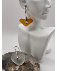 PENDIENTES DE CRISTAL MARINO O LÁGRIMAS DE SIRENA