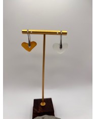 PENDIENTES DE CRISTAL MARINO O LÁGRIMAS DE SIRENA