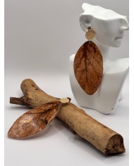 EDICIÓN LIMITADA PENDIENTES DE HOJA NATURAL