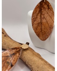 EDICIÓN LIMITADA PENDIENTES DE HOJA NATURAL