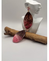 EDICIÓN LIMITADA PENDIENTES ARTESANOS DE HOJA NATURAL