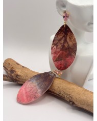 EDICIÓN LIMITADA PENDIENTES ARTESANOS DE HOJA NATURAL