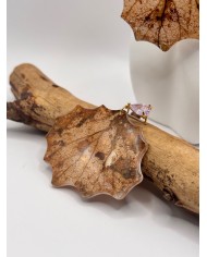 PENDIENTES ARTESANOS DE HOJA NATURAL ESQUELETIZADA