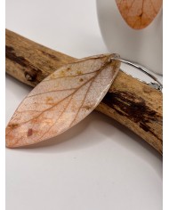 PENDIENTES ARTESANOS DE HOJA NATURAL
