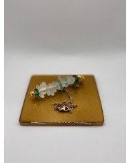 COLLAR DE CRISTAL MARINO O LÁGRIMAS DE SIRENA
