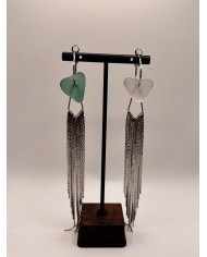 PENDIENTES ARTESANOS DE CRISTAL  MARIN1