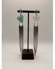 PENDIENTES ARTESANOS DE CRISTAL  MARIN1