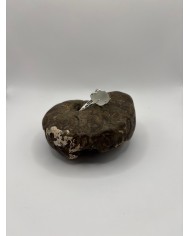 ANILLO ARTESANO DE CRISTAL MARINO