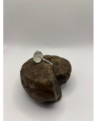 ANILLO ARTESANO DE CRISTAL MARINO