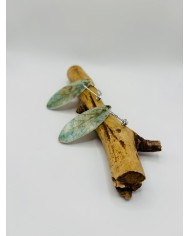PENDIENTES ARTESANOS DE HOJA NATURAL