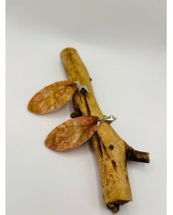 PENDIENTES ARTESANOS DE HOJA NATURAL