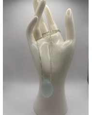COLLAR ARTESANO DE CRISTAL MARINO