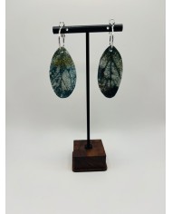 PENDIENTES ARTESANOS DE HOJA NATURAL