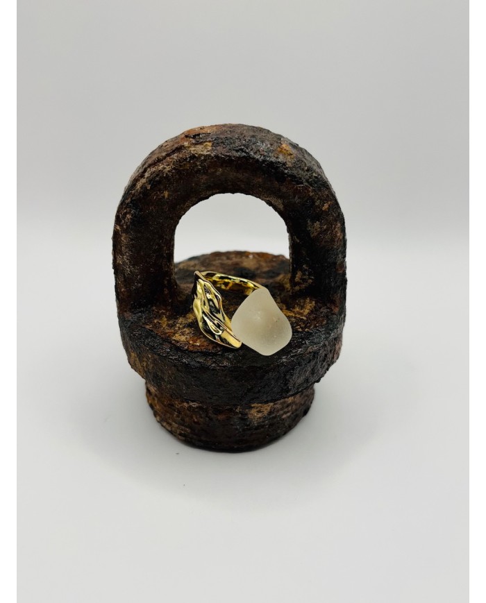 ANILLO DE CRISTAL MARINO ARTESANO