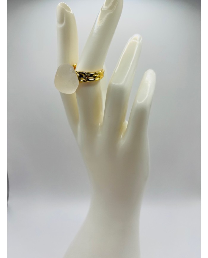 ANILLO DE CRISTAL MARINO ARTESANO