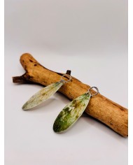 PENDIENTES ARTESANOS DE HOJA NATURAL