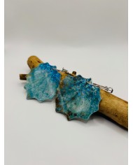 PENDIENTES ARTESANOS DE HOJA NATURAL