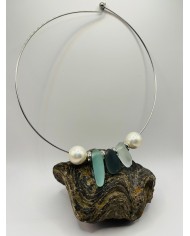 COLLAR DE CRISTAL MARINO O LÁGRIMAS DE SIRENA