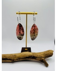 PENDIENTES ARTESANOS DE HOJA NATURAL
