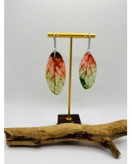 PENDIENTES ARTESANOS DE HOJA NATURAL