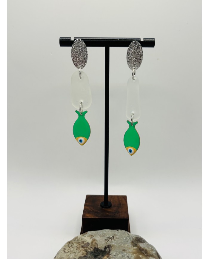 PENDIENTES ARTESANOS DE CRSIATL MARINO