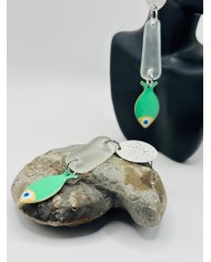 PENDIENTES ARTESANOS DE CRSIATL MARINO