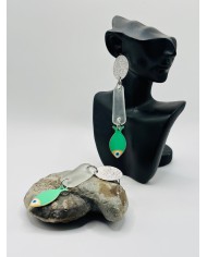 PENDIENTES ARTESANOS DE CRSIATL MARINO