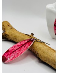 PENDIENTES ARTESANOS DE HOJA NATURAL ESQUELETIZADA