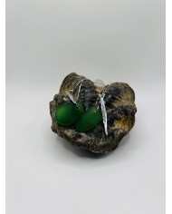 PENDIENTES DE CRISTAL MARINO O LÁGRIMAS DE SIRENA