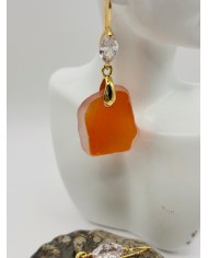 PENDIENTES ARTESANOS DE CRISTAL MARINO