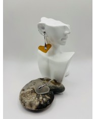 PENDIENTES ARTESANOS DE CRISTAL MARINO
