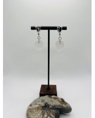PENDIENTES ARTESANOS DE CRISTAL MARINO