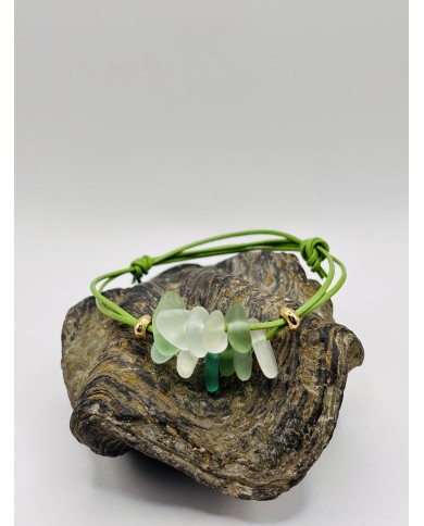 PULSERAS DE CRISTAL MARINO ARTESANAS