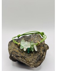 PULSERAS DE CRISTAL MARINO ARTESANAS