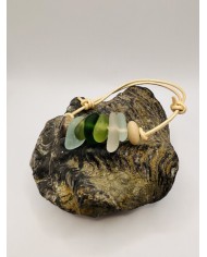 PULSERA ARTESANA DE CRISTAL  MARINO