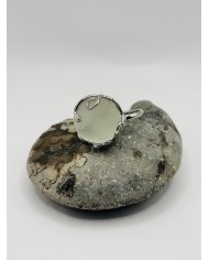 ANILLO ARTESANO DE CRISTAL MARINO