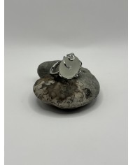 ANILLO ARTESANO DE CRISTAL MARINO