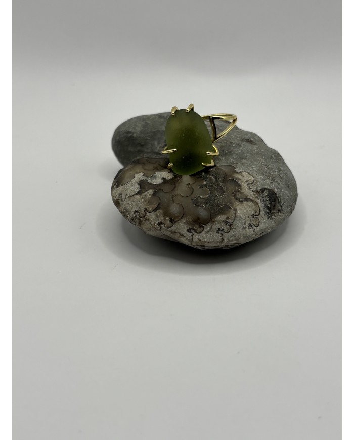 ANILLO DE CRISTAL MARINO ARTESANO