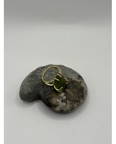 ANILLO DE CRISTAL MARINO ARTESANO