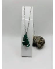 COLLAR DE CRISTAL MARINO