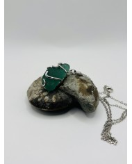COLLAR DE CRISTAL MARINO