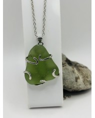 COLLAR DE CRISTAL MARINO