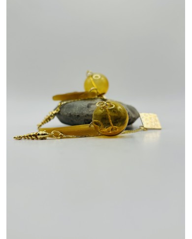 PENDIENTES ARTESANOS DE CRISTAL MARINO